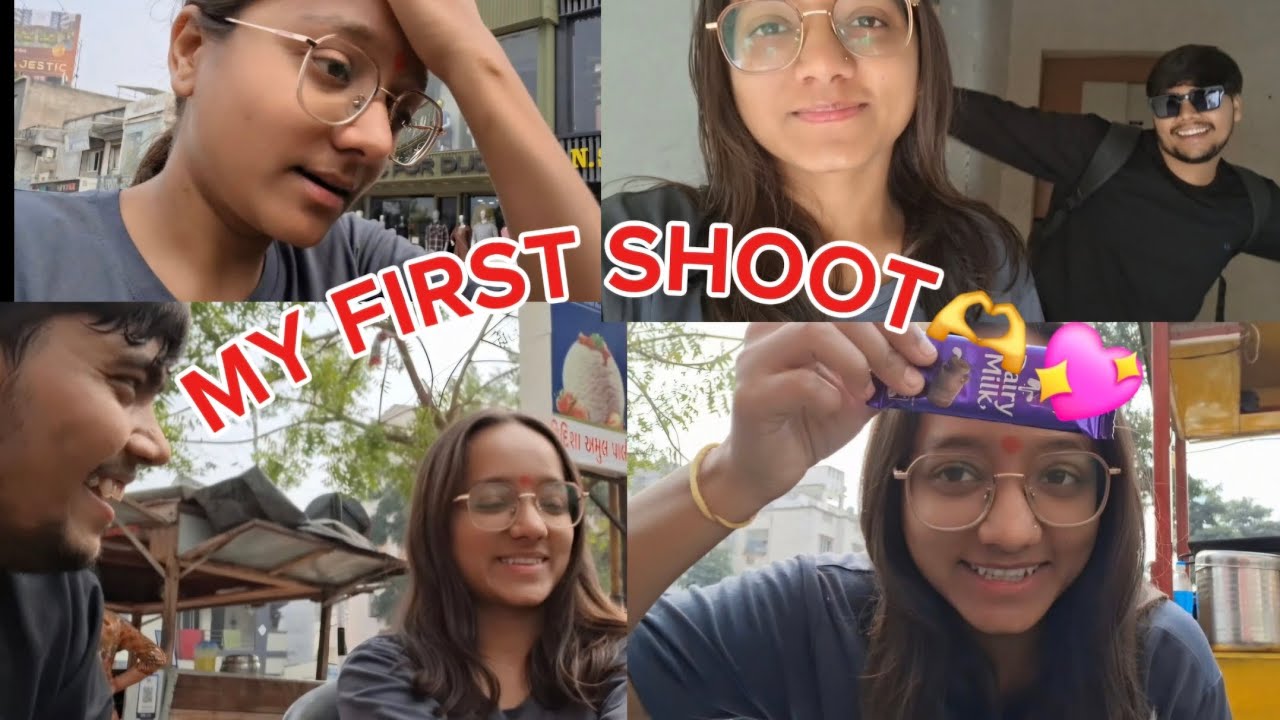 My first shoot 🫶💖 #fun#adventure#withbro#shoot#like#comment#subscribe#share#viral#vlog