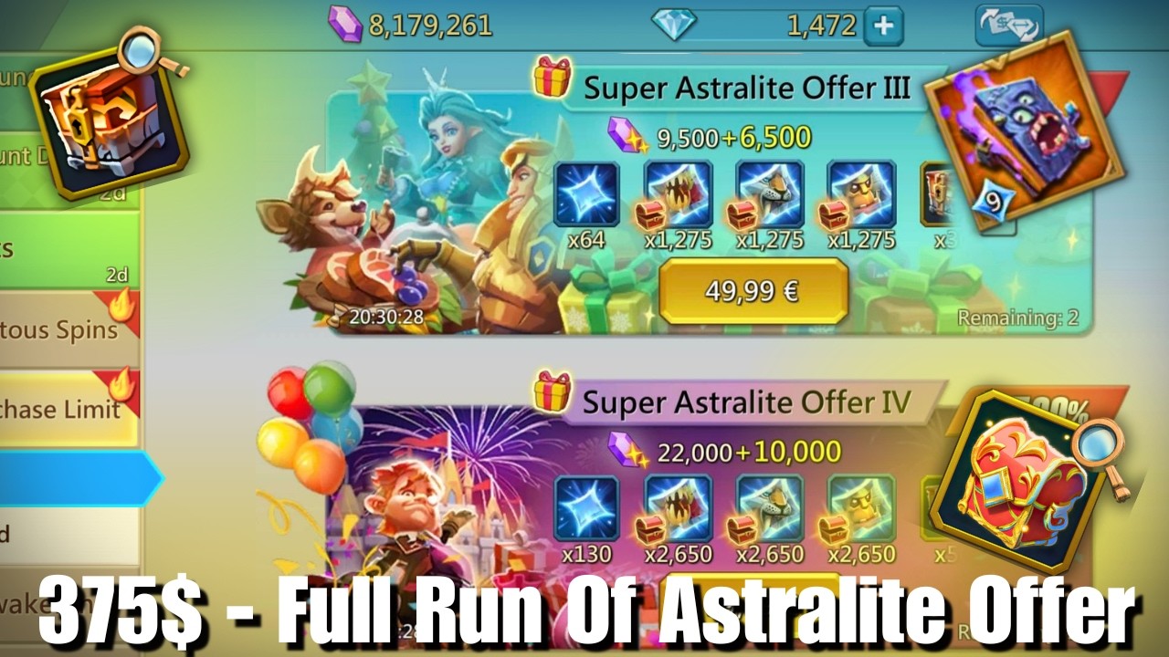 ⚔️🎁 𝐂𝐡𝐞𝐬𝐭 𝐎𝐩𝐞𝐧𝐢𝐧𝐠 + 𝐆𝐞𝐚𝐫 𝐓𝐞𝐦𝐩𝐞𝐫𝐢𝐧𝐠 || sᴜᴘᴇʀ ᴀsᴛʀᴀʟɪᴛᴇ ᴏғғᴇʀ – ғᴜʟʟ ʀᴜɴ 💎 || 𝙻𝚘𝚛𝚍𝚜 𝙼𝚘𝚋𝚒𝚕𝚎