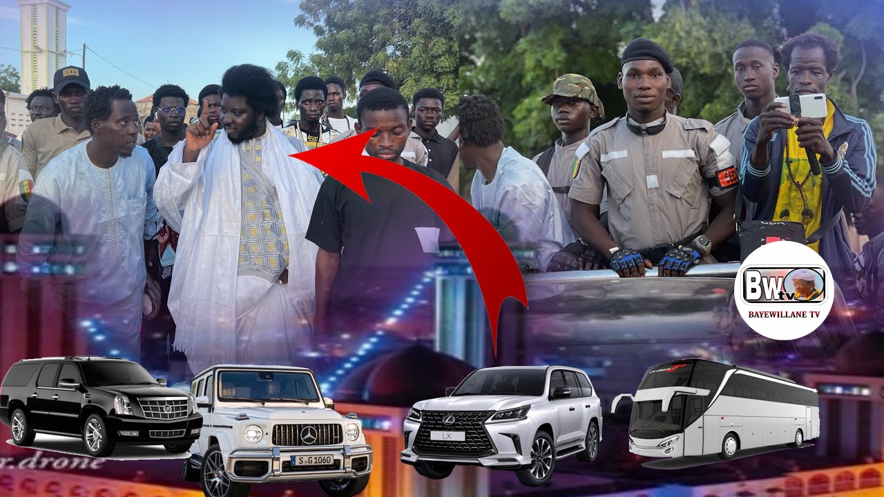 Le Convoi de Cheikh Baye Euweul Gamou Medina Baye 2023