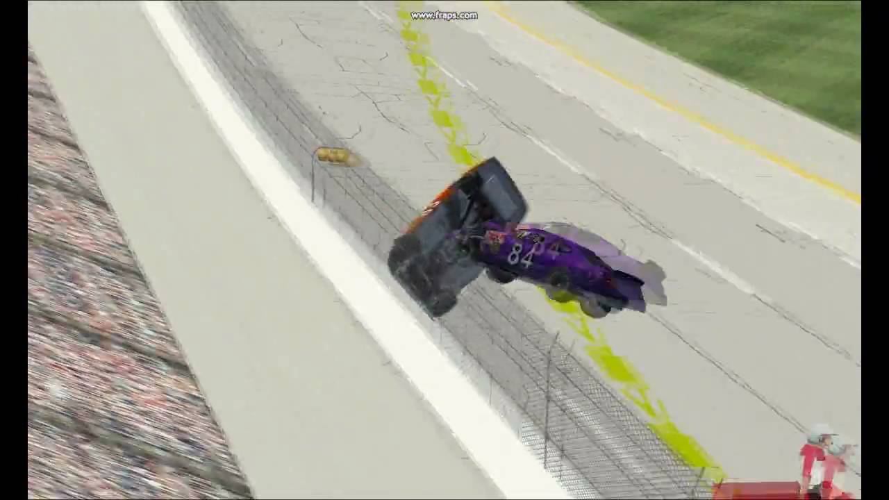 NR2003 Crashes and Wild Wrecks 11