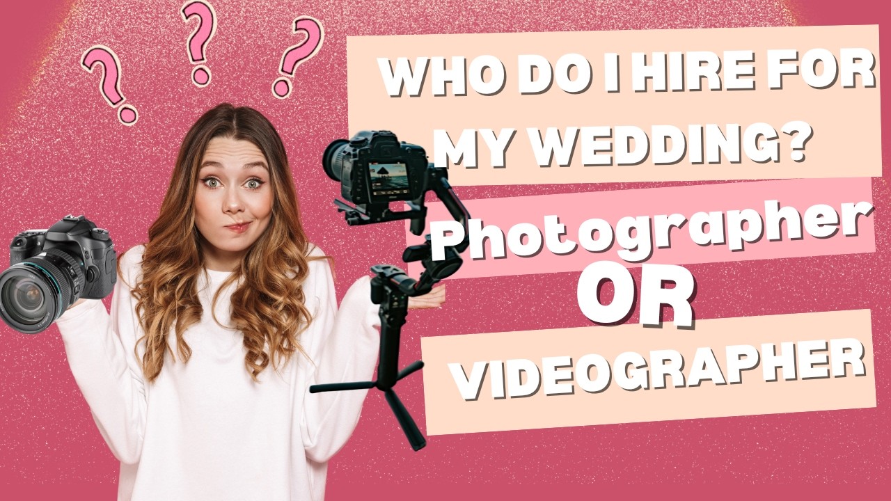 How to Plan a Wedding: Who do I hire Photographer or Videographer?