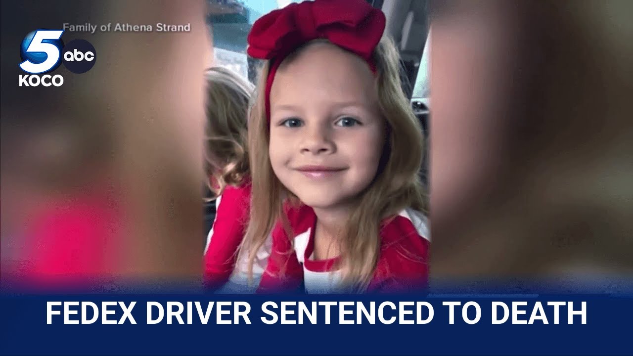 Former FedEx driver sentenced to death for killing 7-year-old Athena Strand