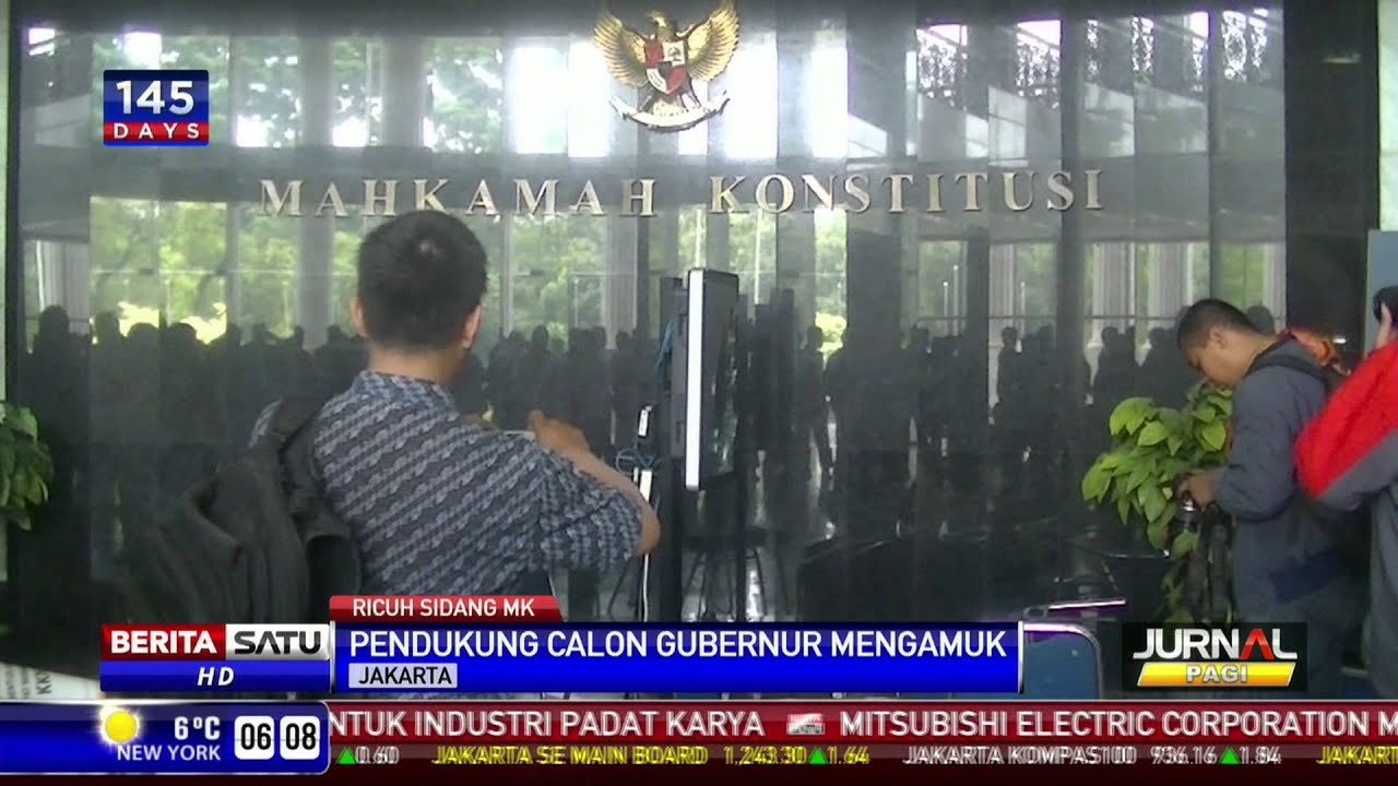 Pendukung Calon Gubernur Mengamuk