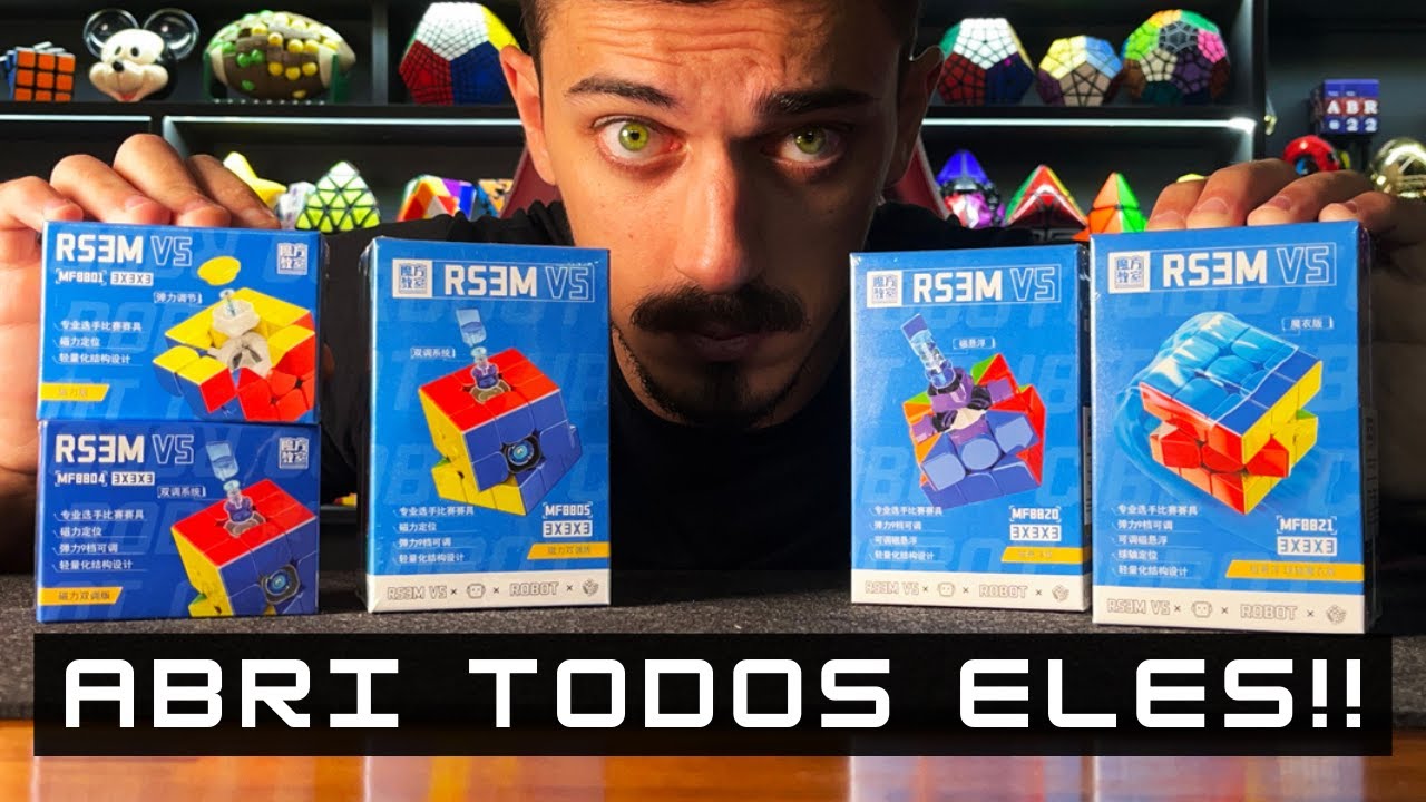 MOYU RS3M V5 - ANÁLISE COMPLETA DE TODAS AS VARIAÇÕES