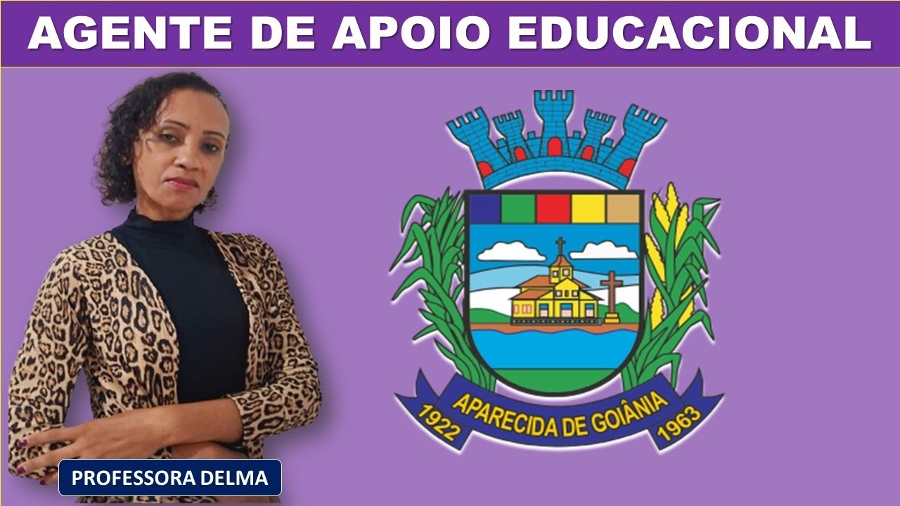 01-RESOLUÇÃO DE QUESTÕES/AGENTE DE APOIO EDUCACIONAL(Pref. Aparecida de Goiânia)PROF.DELMA