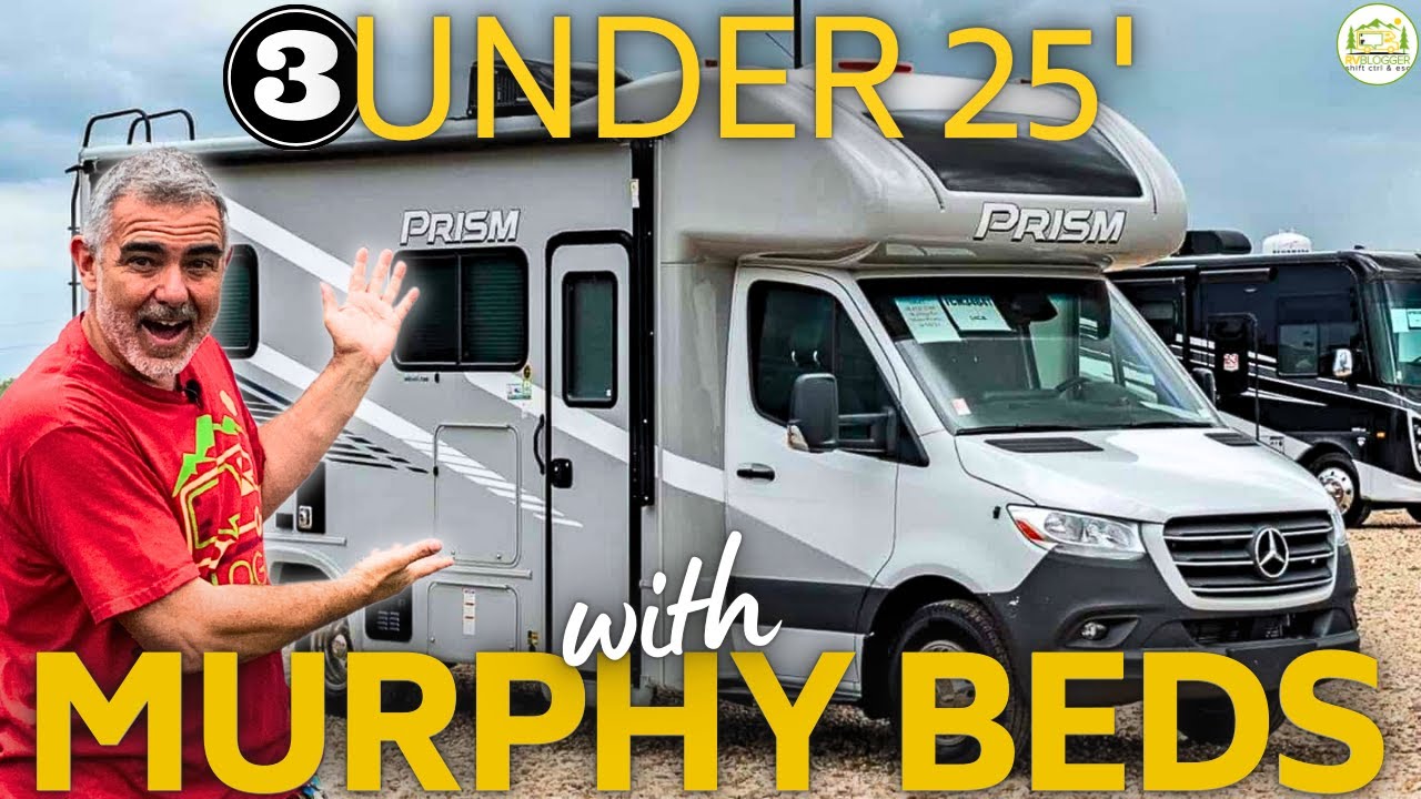 3 Awesome Class C RVs Under 25 Feet With Murphy Beds