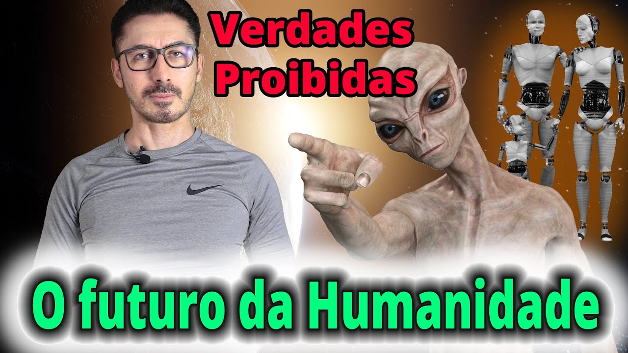 Híbridos humanos, robôs e máquinas no futuro - com Hindemburg Melão Jr. maior QI do Brasil.