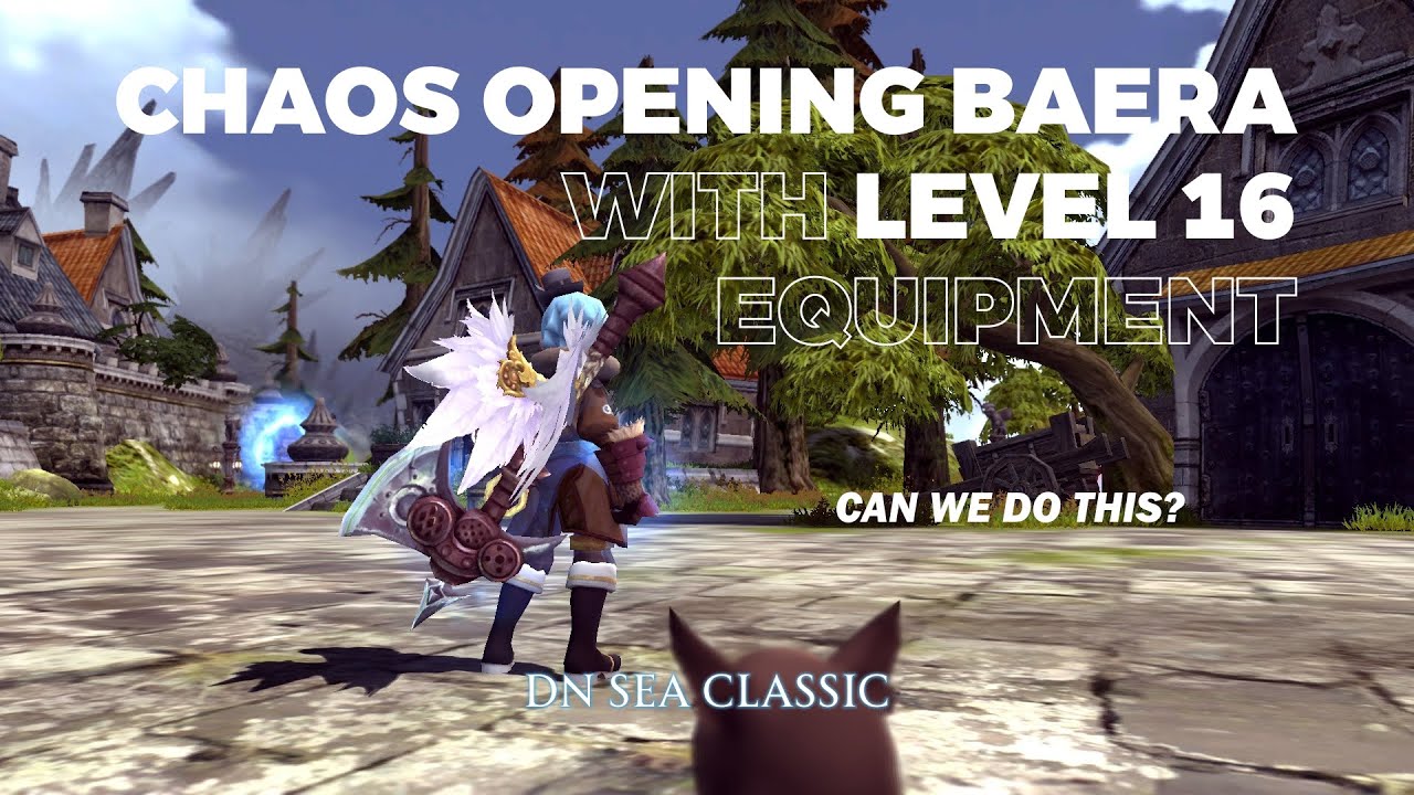 [SOLO] CHAOS OPENING WITH LV 16 EQUIPMENT | DN SEA CLASSIC | POV MERCENARY