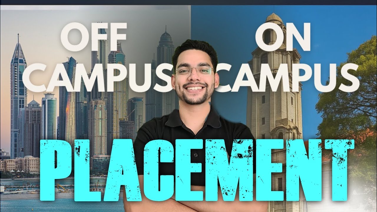 Off Campus vs On Campus Placement ✅️!
