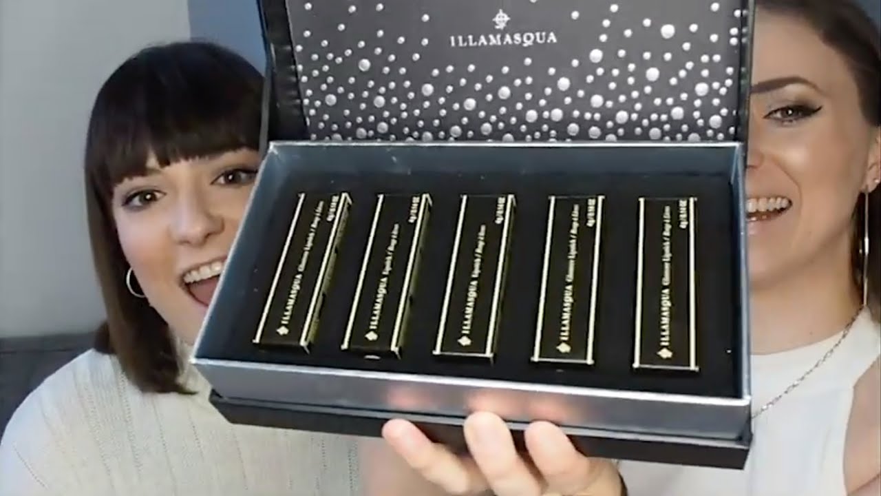 ILLAMASQUA #READMYLIPS UNBOXING AND SWATCHING