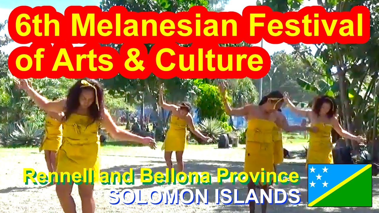 Rennell and Bellona Province, Solomon Islands, 6th Melanesian Festival of Arts and Culture