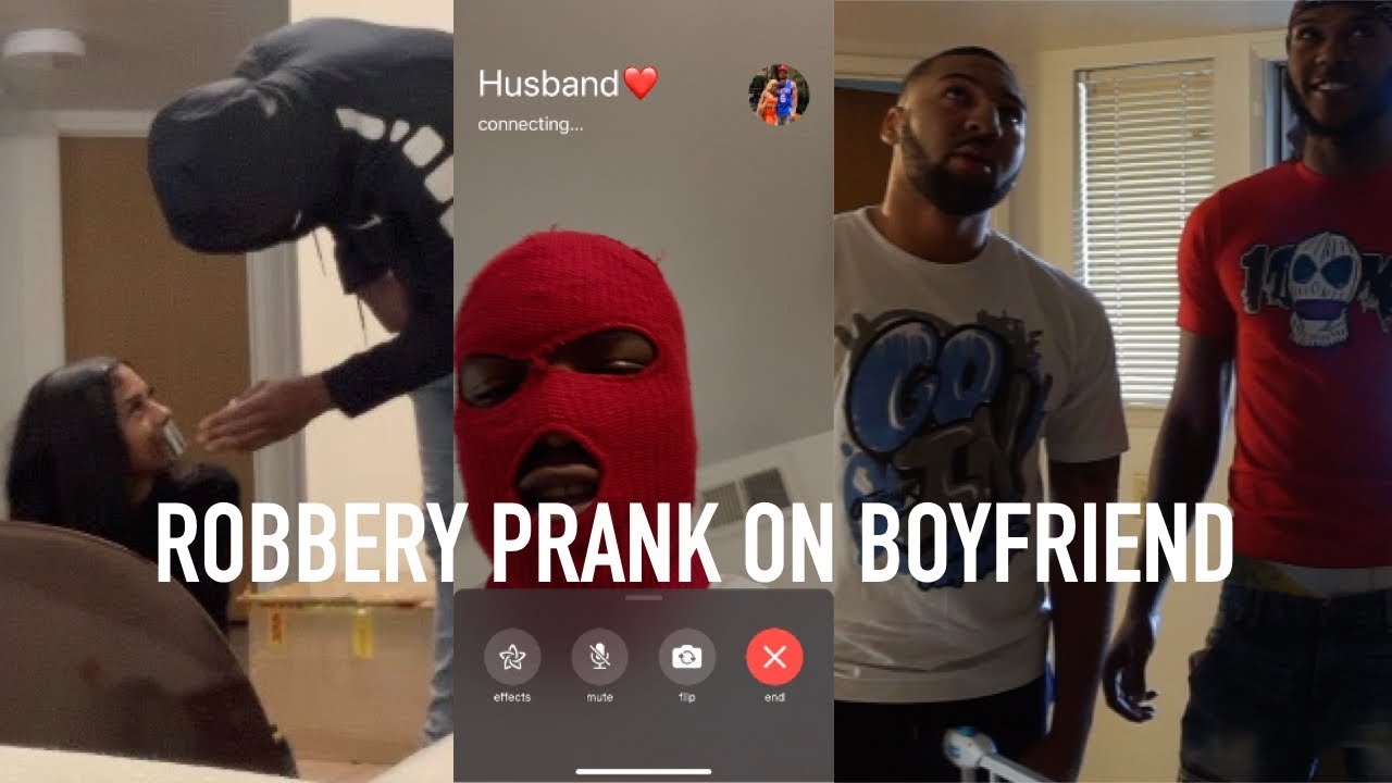 ROBBERY PRANK ON BOYFRIEND GONE TOO FAR (FT. MEER 100K)