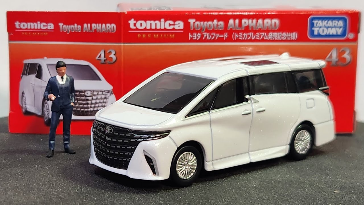 Toyota ALPHARD トヨタ アルファード 阿爾法 Tomica Premium トミカプレミアム #43 発売記念仕様