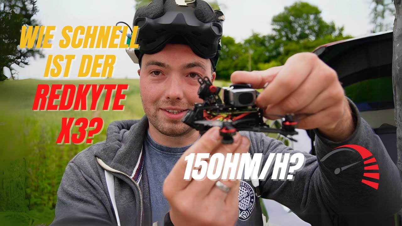 REDKYTE X3 !!! WIE SCHNELL IST DIE SUB250 FPV DROHNE?