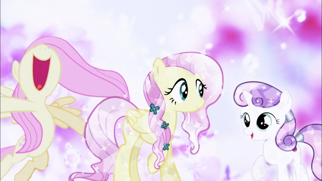 MLP Fluttershy & Sweetie belle duet - We Are Family (AI Covers)