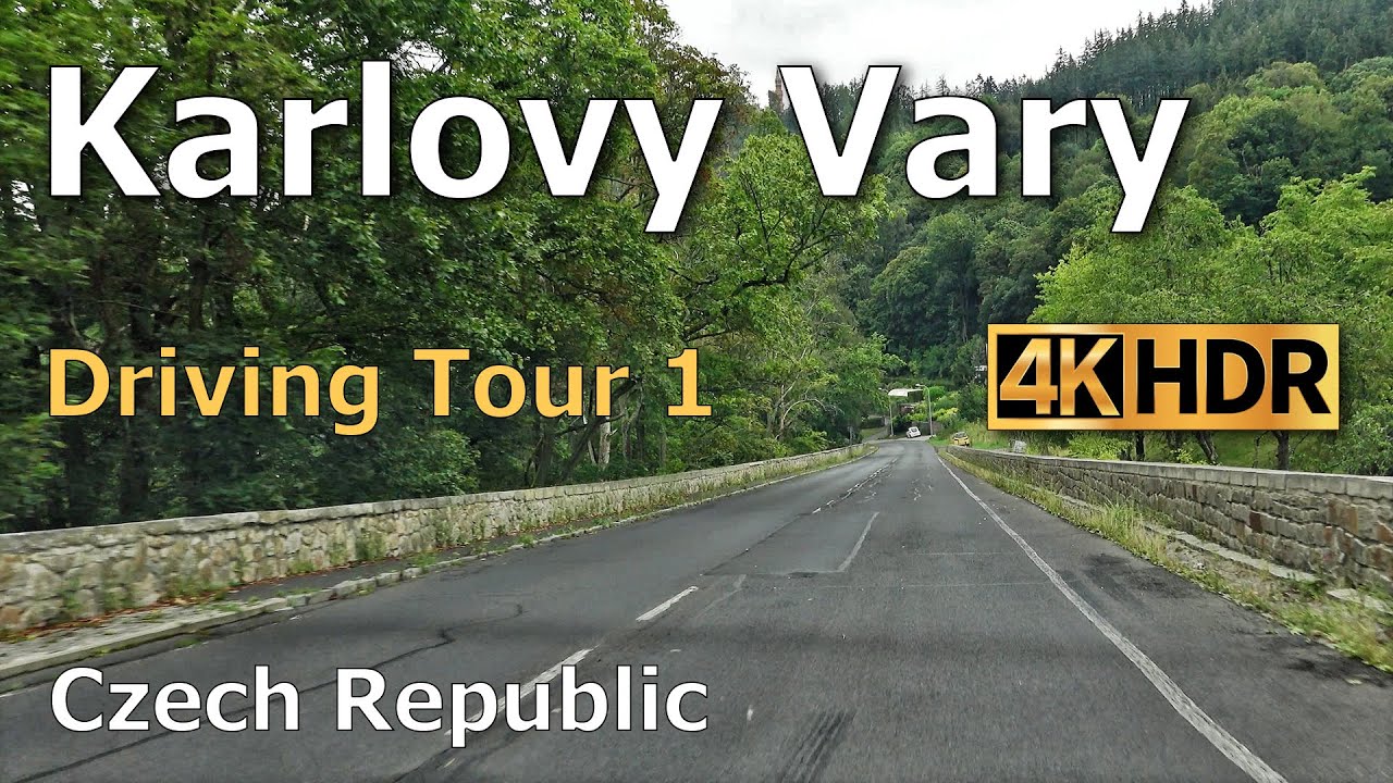Driving Tour | Karlovy Vary | Round 1 |4K HDR