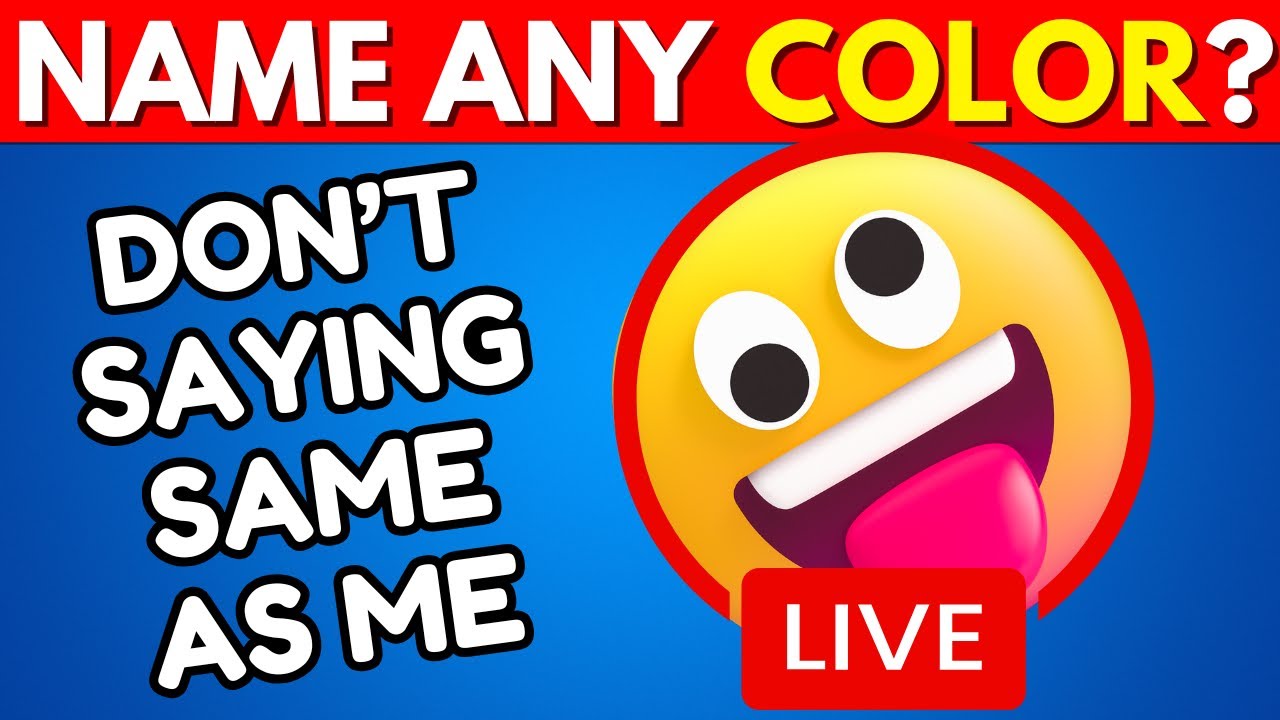 Avoid Saying The Same Thing As Me 🤔 MEGA CHALLENGE 📢 LIVE 🔴