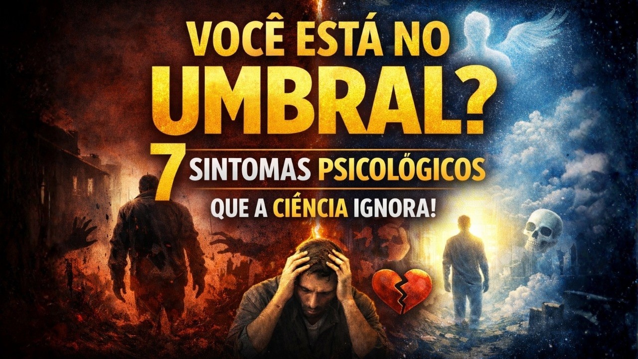 VOCÊ ESTÁ NO UMBRAL E NÃO SABE 7 Sintomas Psicológicos que a Ciência Ignora mas Espiritismo Explica