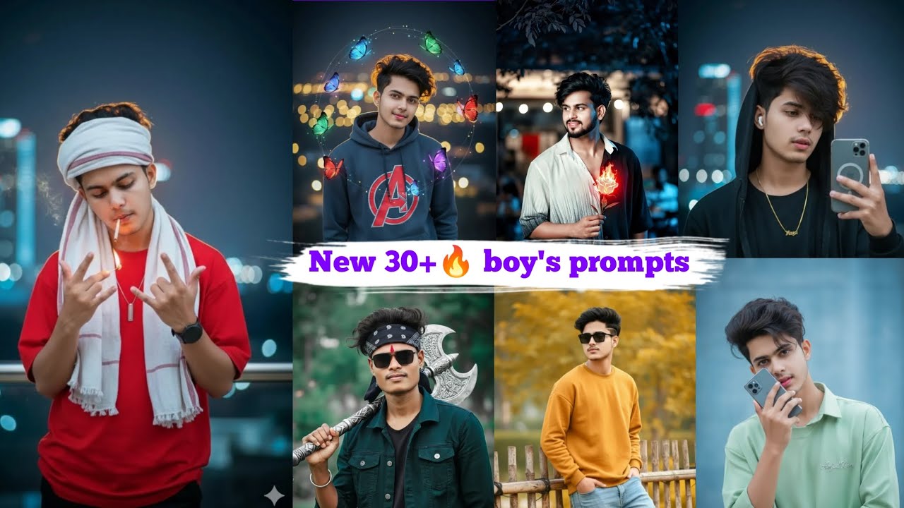 New 30+ Aesthetic Boy's Prompts | Google Gemini Editing | Google Gemini Photo Editing Ai | Ai Prompt