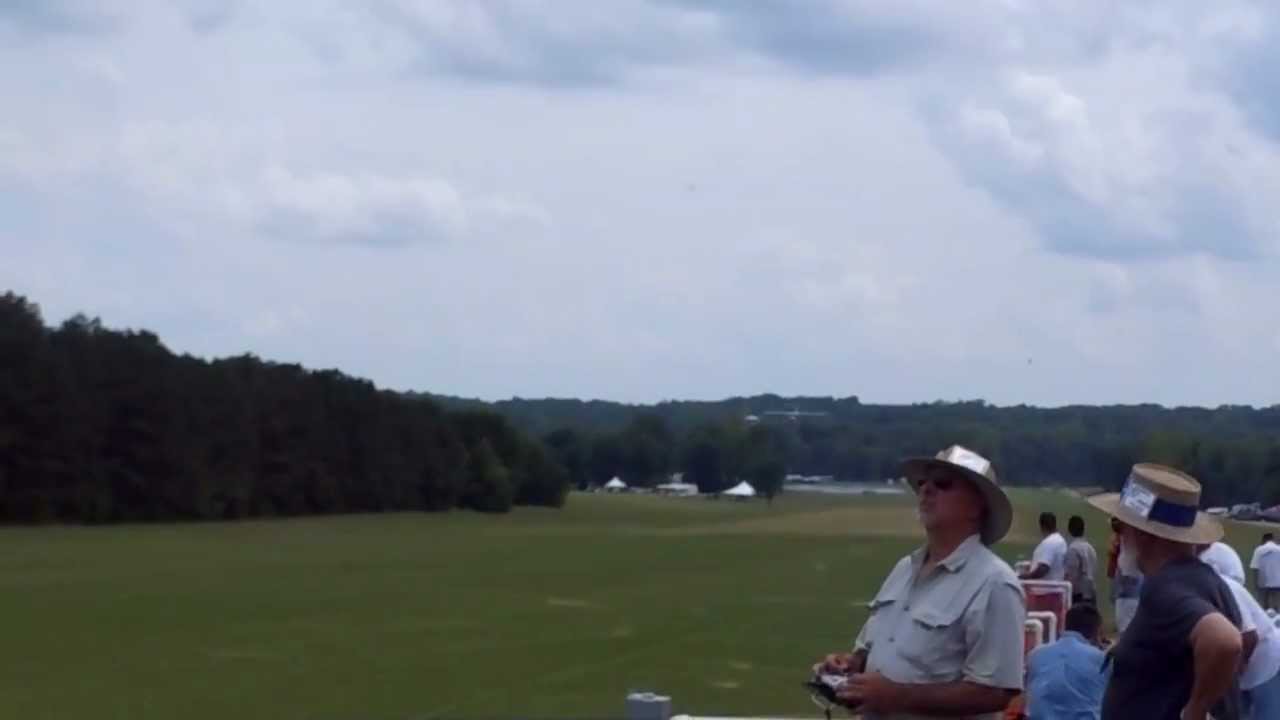 Joe Nall 2012 Part 19 Half Scale Cub Takes Off!!