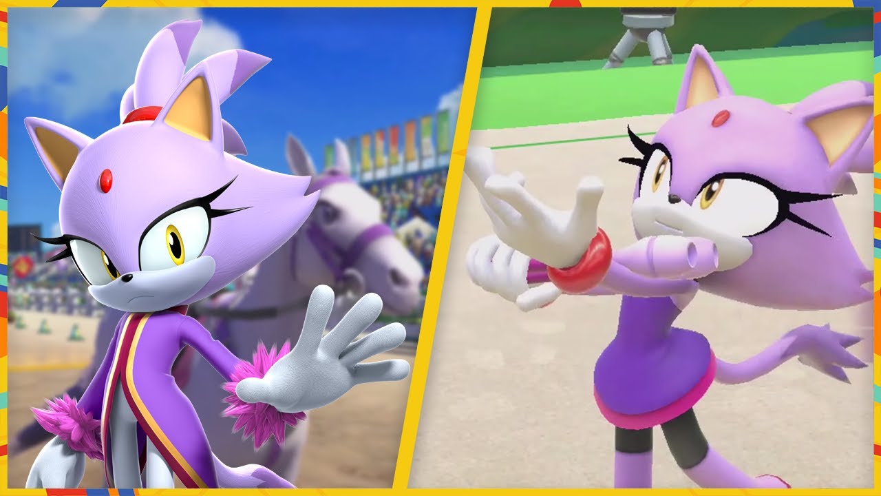 All 2016 Olympic Events as Blaze the Cat | Mario & Sonic at the Rio 2016 Olympic Games