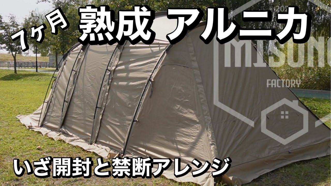 【新幕開封】SABBATICALアルニカの禁断アレンジ術　#アルニカ #サバティカル #ファミリーテント