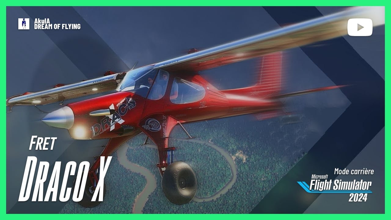 Débuter sur FS2024 Part 10 |  Draco X : L'arme ultime des missions de frêt léger
