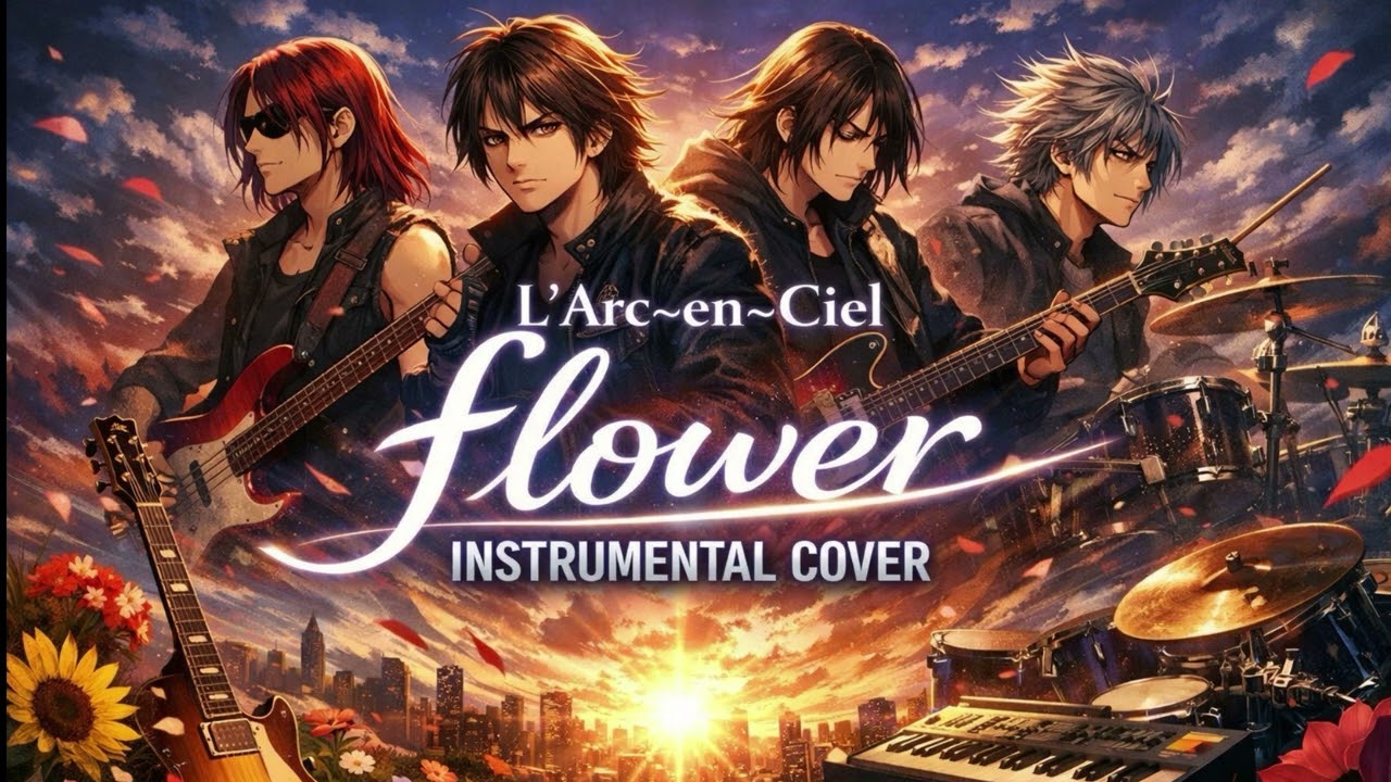 flower / L'Arc-en-Ciel -Instrument Cover-