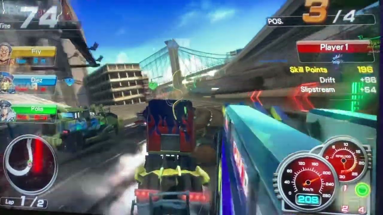 Power Trucks S arcade game