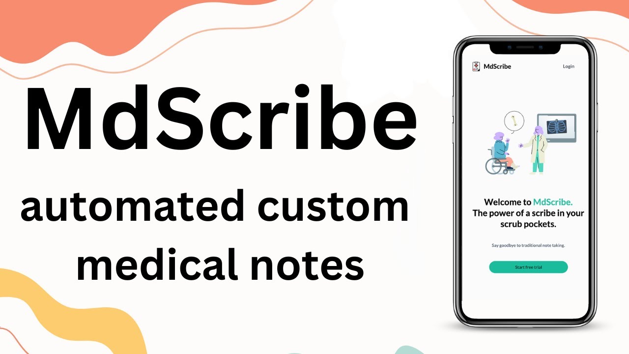 Revolutionize Medical Note-Taking with MdScribe: Automated Custom Medical Notes Demo