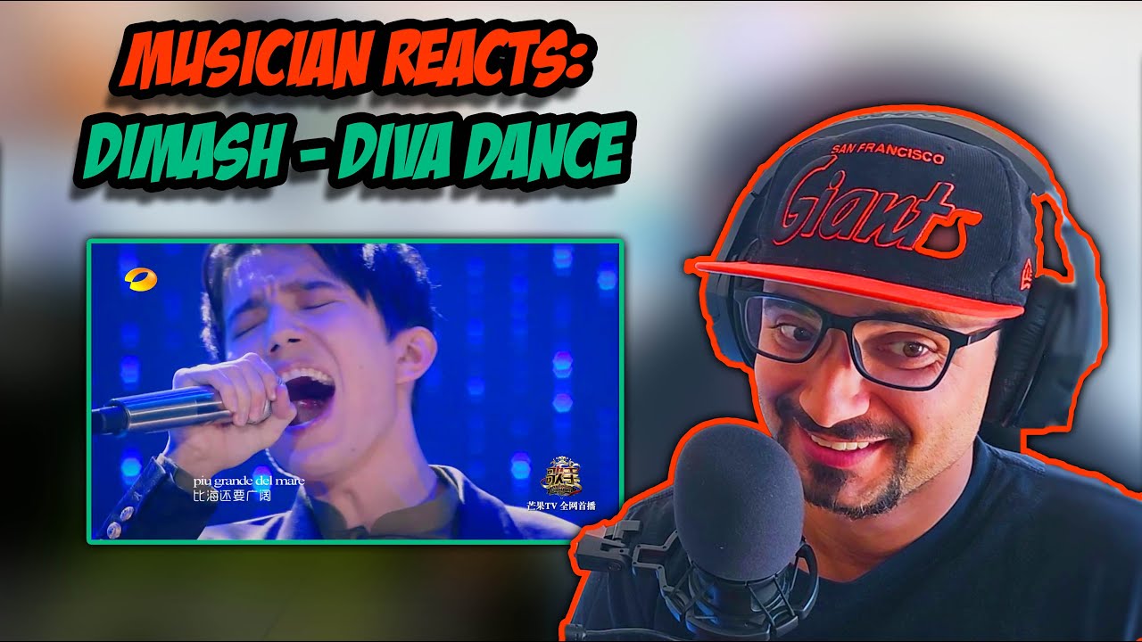 Musician reacts to Dimash - Diva Dance | This man is unmatched! @DimashQudaibergen_official #react