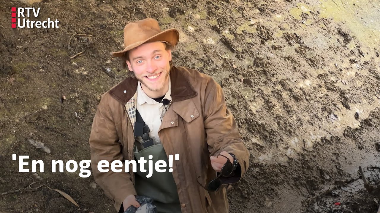 Dierenpark Amersfoort schoont rivier na 10 jaar op en vindt telefoons en tamagotchi | RTV Utrecht