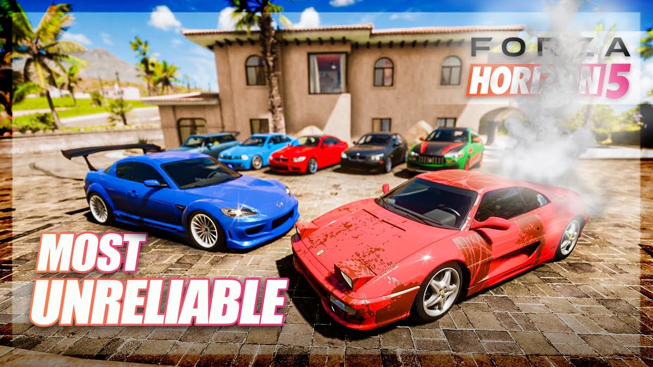 Forza Horizon 5 — Самая НЕНАДЁЖНАЯ машина! (Они все сломались)