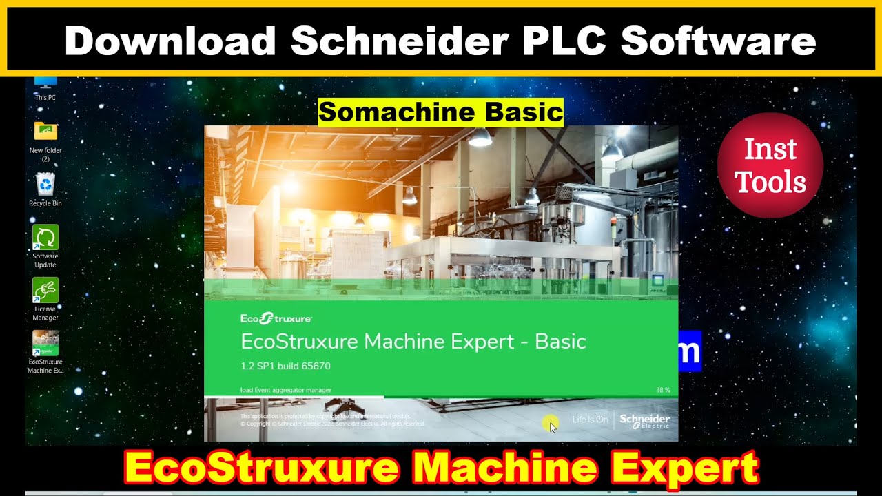 Загрузите программное обеспечение Schneider PLC — EcoStruxure Machine Expert (Somachine Basic)