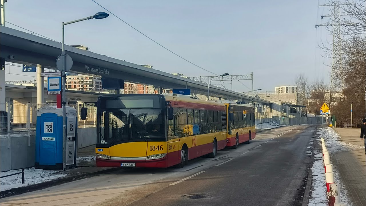 MZA Warszawa, Solaris Urbino 12 III (#1846) 🚍221