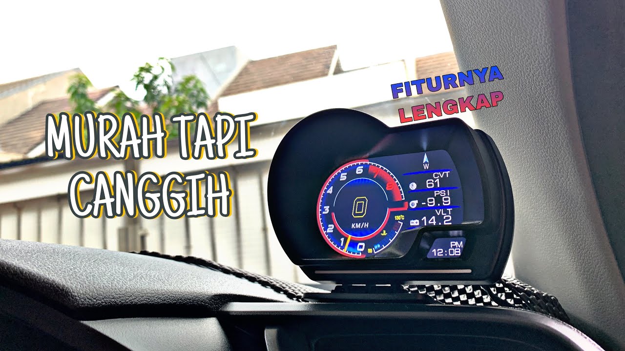 PASANG OBD2 GAUGE HUD HARGA 400RIBUAN DI HONDA MOBILLIO-(project mobillio Eps 1)