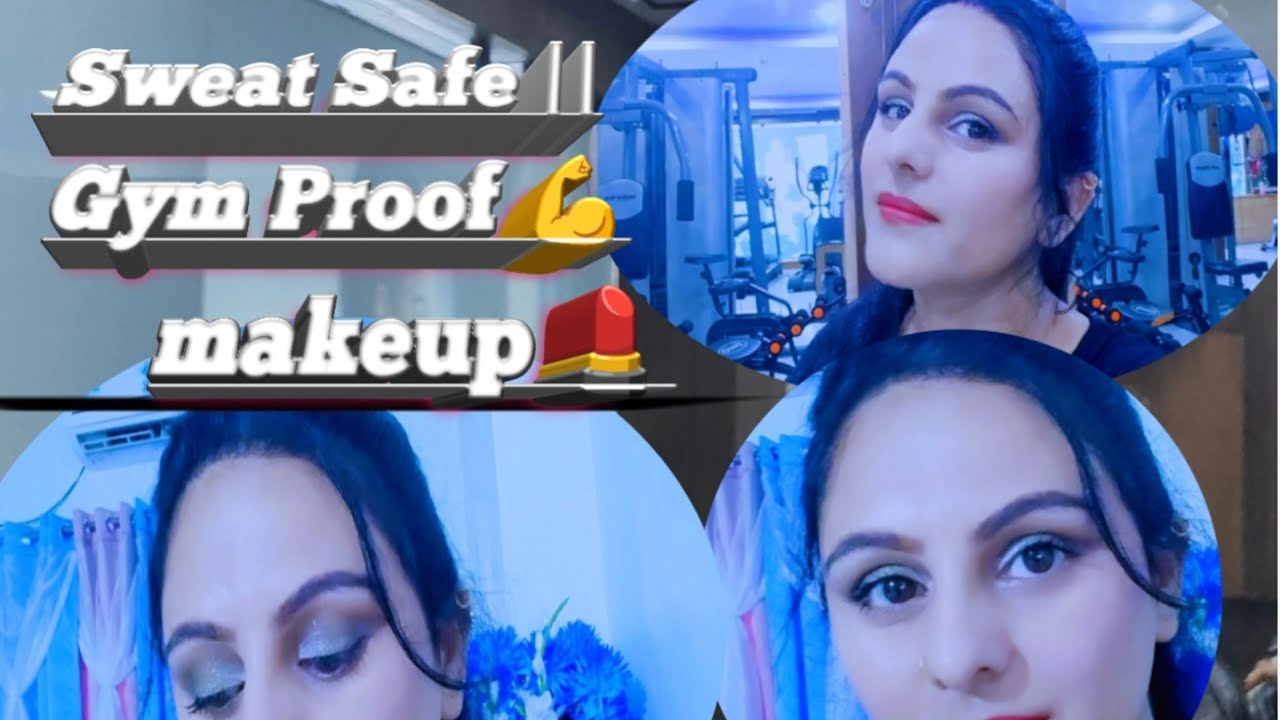 Gym Proofs Makeup  Sweat Safe || Gym 💪 Make up that Gym Lover makeup 💄