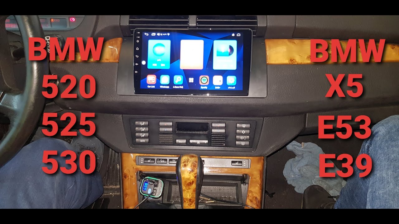 Android radio und rückfahrkamera BMW X5 E53 E39 ser M5 530 525 520