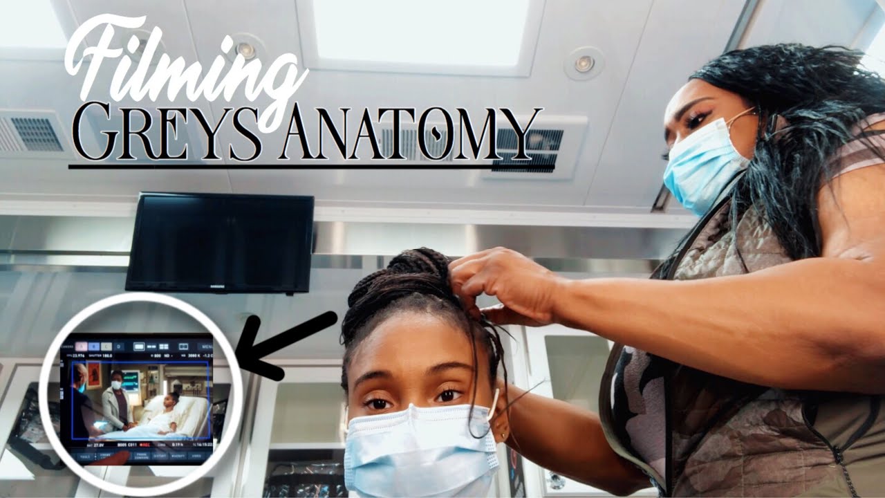 DAY IN THE LIFE OF AN ACTRESS FILMING GREYS ANATOMY & STATION 19 ! *VLOG*