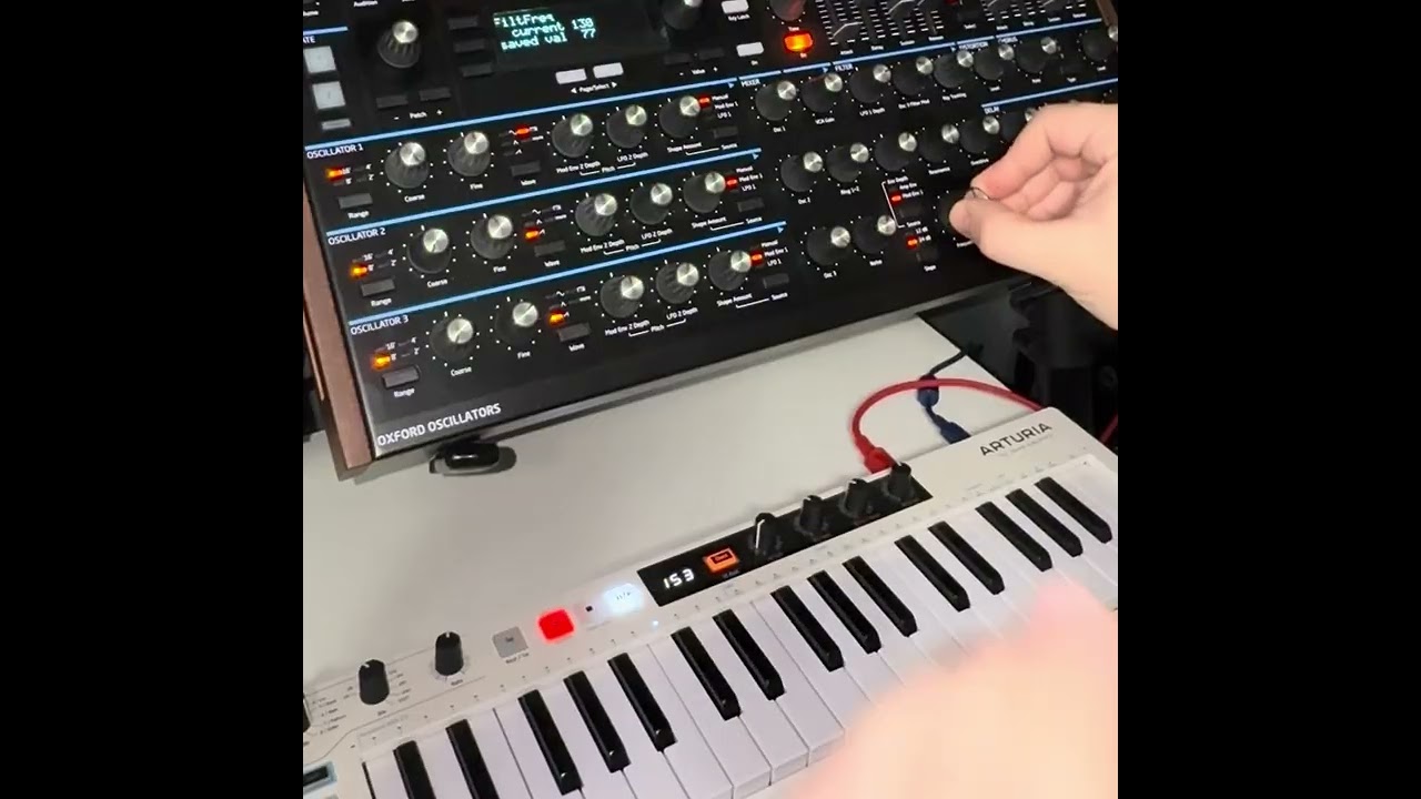 Sequencer Improv #jamuary2026 Novation Peak /w Keystep 37