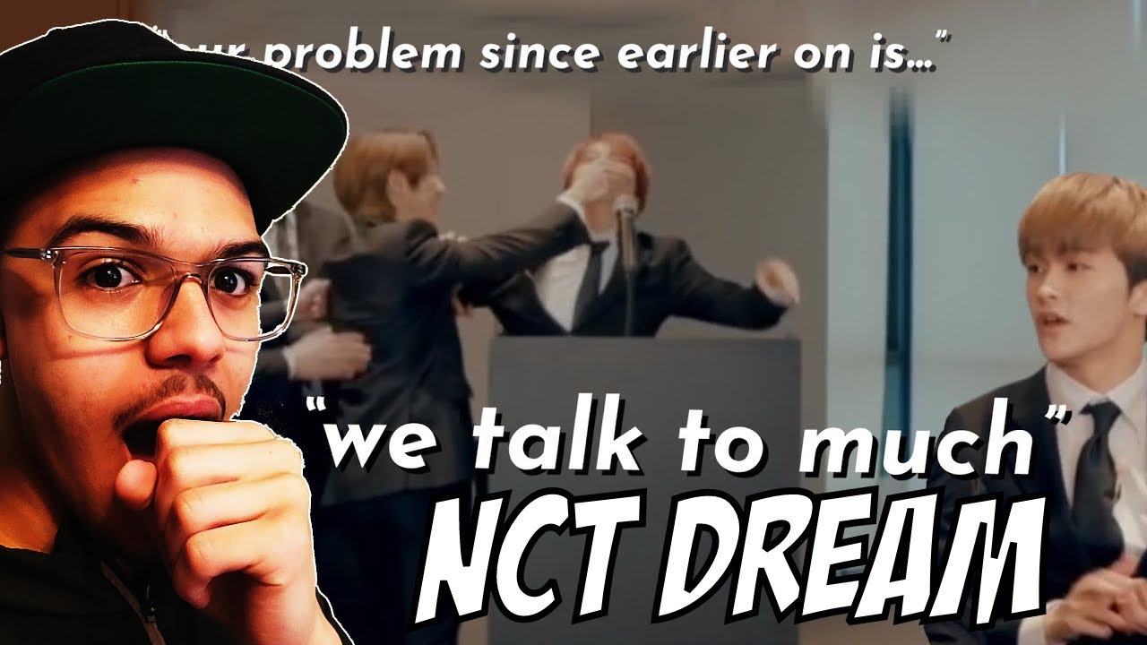 nct dream not getting anything done cause they talk way too damn much REACTION