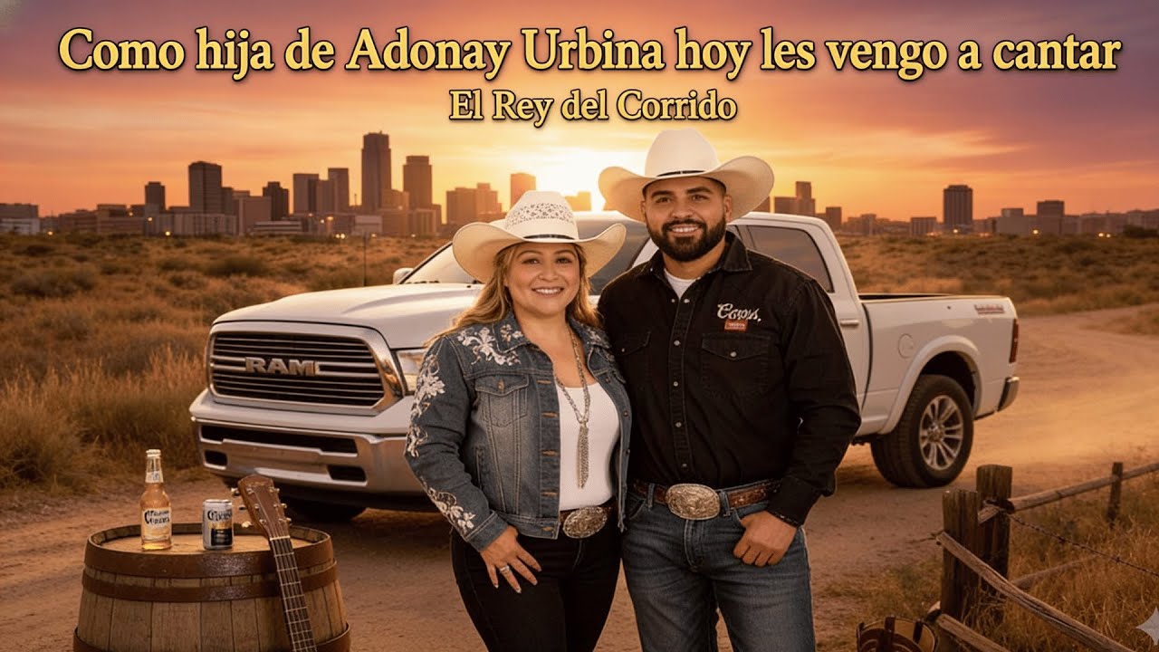 Como hija de Adonay Urbina hoy les vengo a cantar - El Rey del Corrido