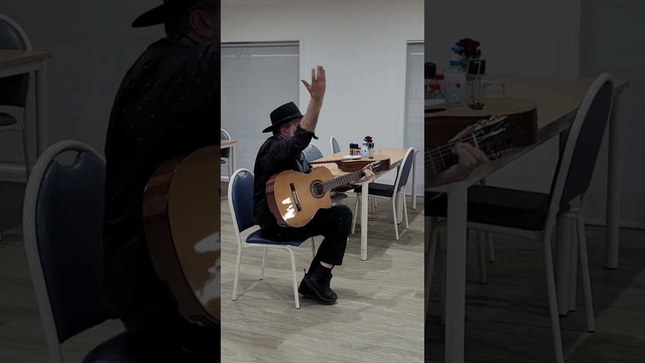 Greg Dimmock - Flamenco Magic on Classical Guitar (A Swag Full of Instruments for Age Care)