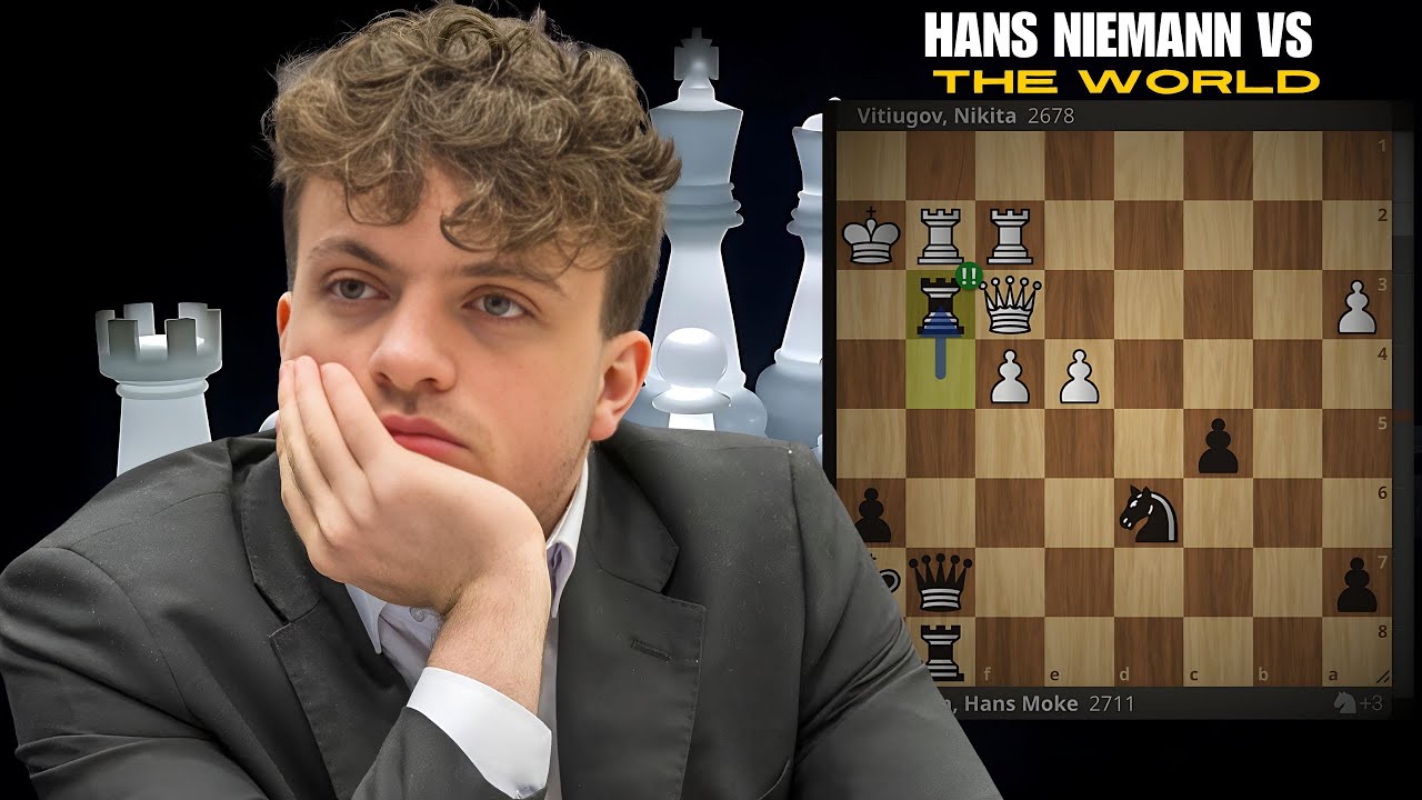 All alone AGAINST the World! - Nikita Vitiugov vs Hans Niemann - 