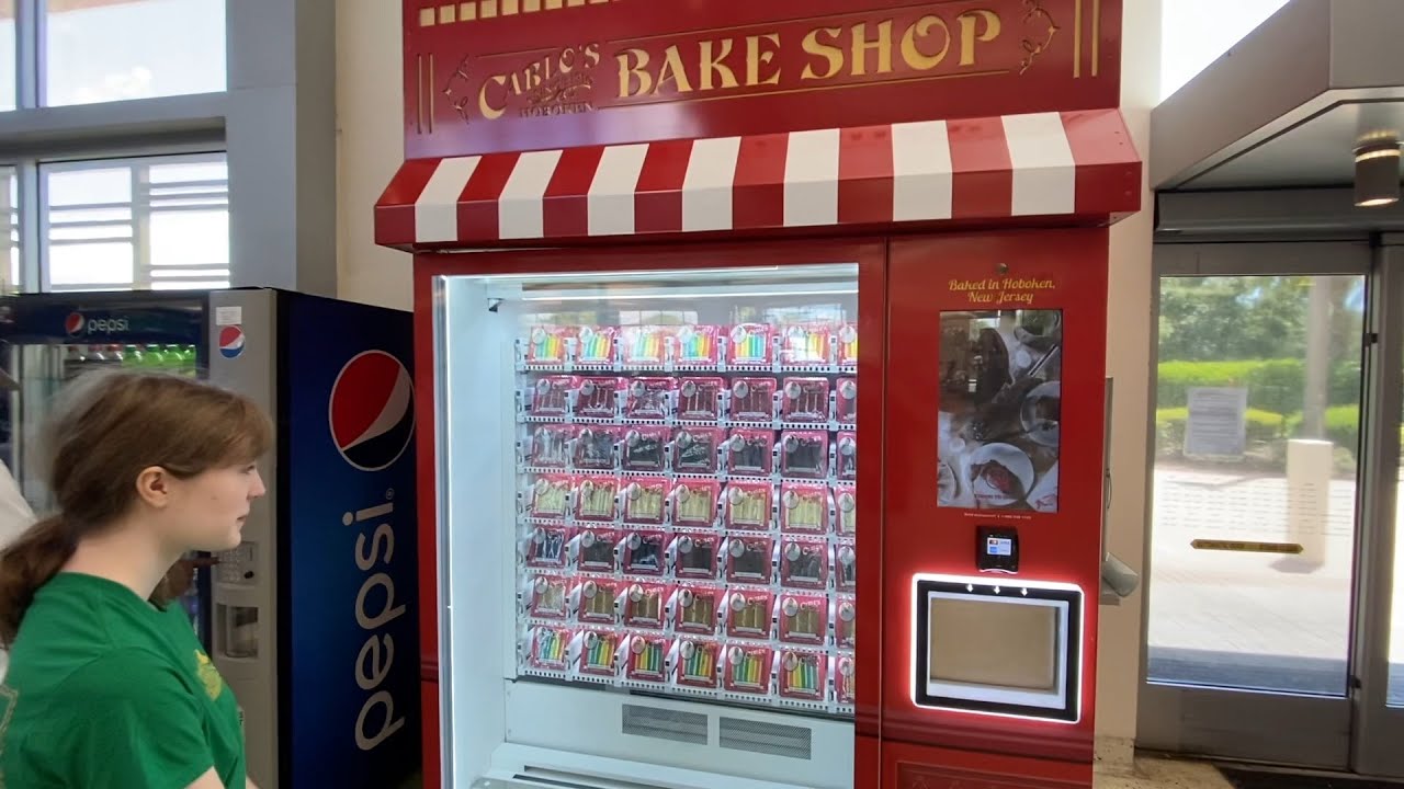 Carlos Bake Shop Vending Machine 🍰