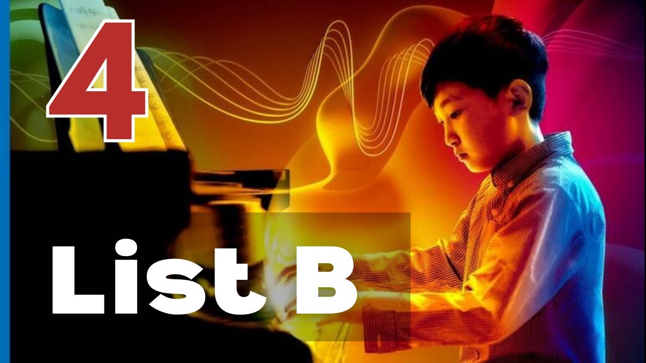 ABRSM Grade 4 Piano (2025 & 2026): List B