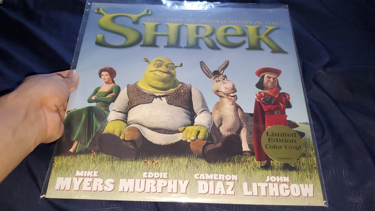Shrek The Motion Picture Soundtrack Limited Edition Color Vinyl Unboxing