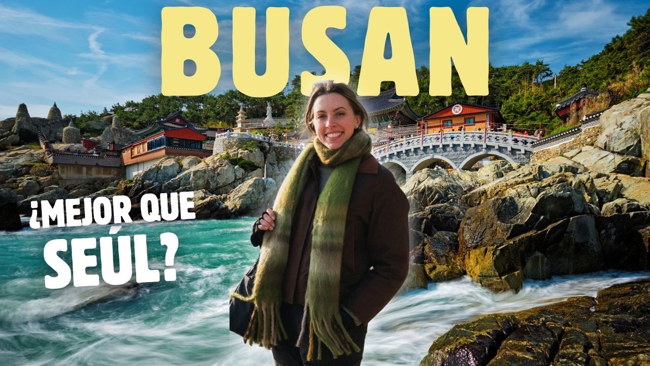 ¿Es BUSAN Mejor que Seúl? 🇰🇷 2 Días en la Ciudad Playera de Corea del Sur (¡Qué Hacer + Qué Comer!)
