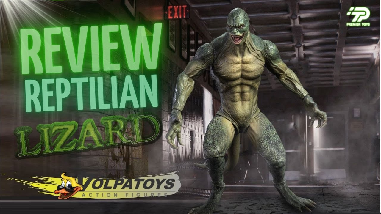 LIZARD - REPTILIAN - SPIDERMAN - PREMIER TOYS 1/6 - LAGARTO - VOLPATOYS BR PT