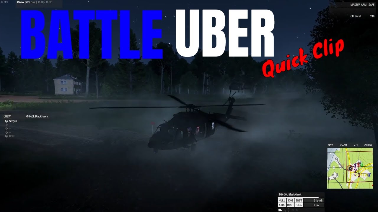 Battle Uber: Arma 3 Transport Helicopter Gameplay